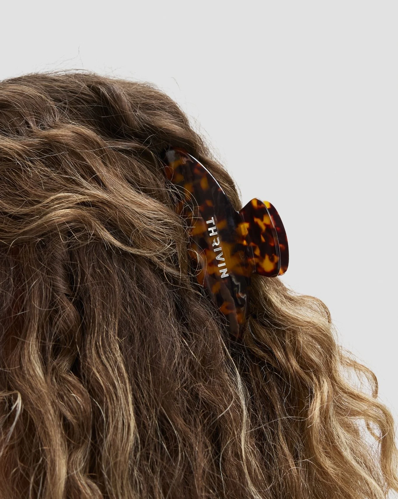 Claw Clip | Black & Tortoise Brown - Image 2