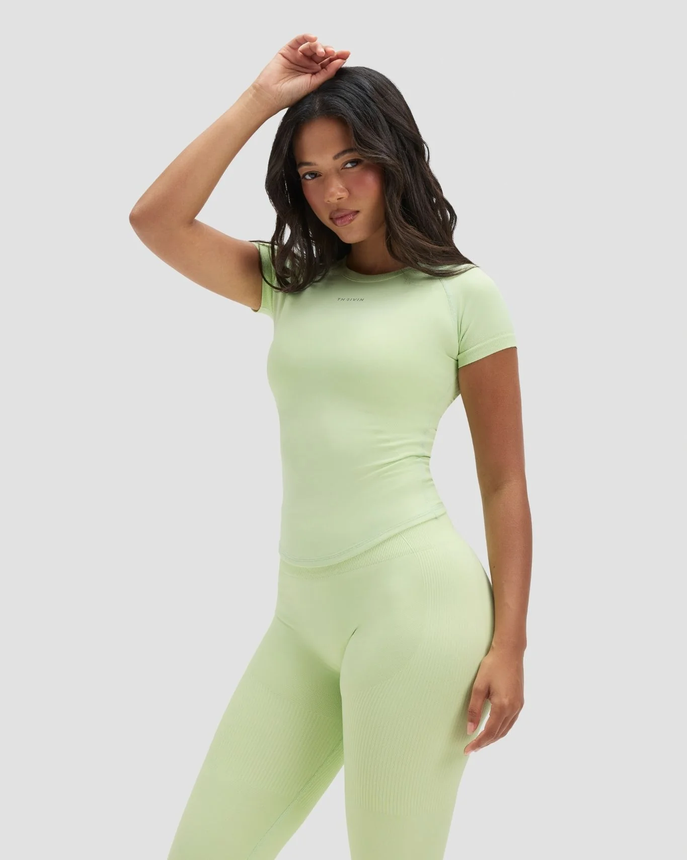 Elevate™ Compression T-Shirt | Pistachio Green - Image 4