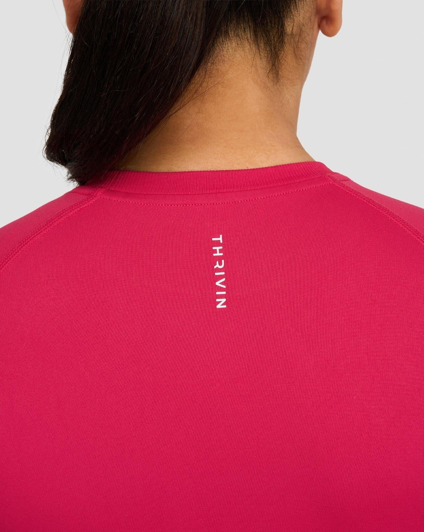Elevate™ Compression T-Shirt | Strawberry - Image 4