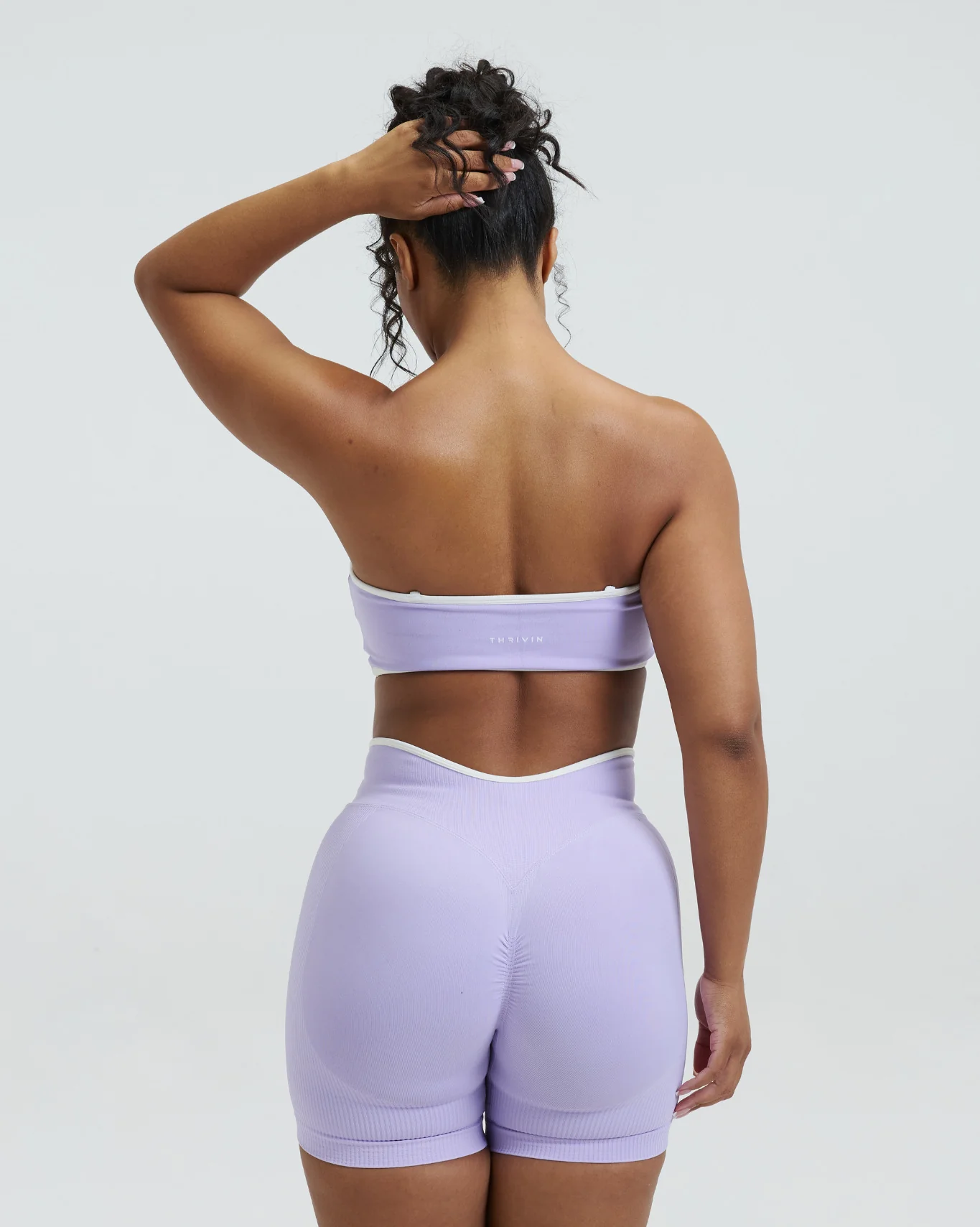 Elevate™ Outline Bandeau Bra | Lilac - Image 4