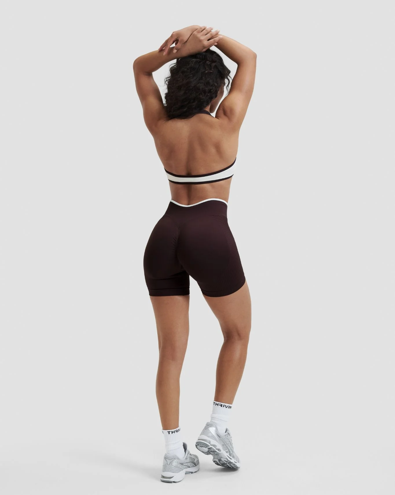 Elevate™ Outline Halterneck Bra | Cream - Image 8