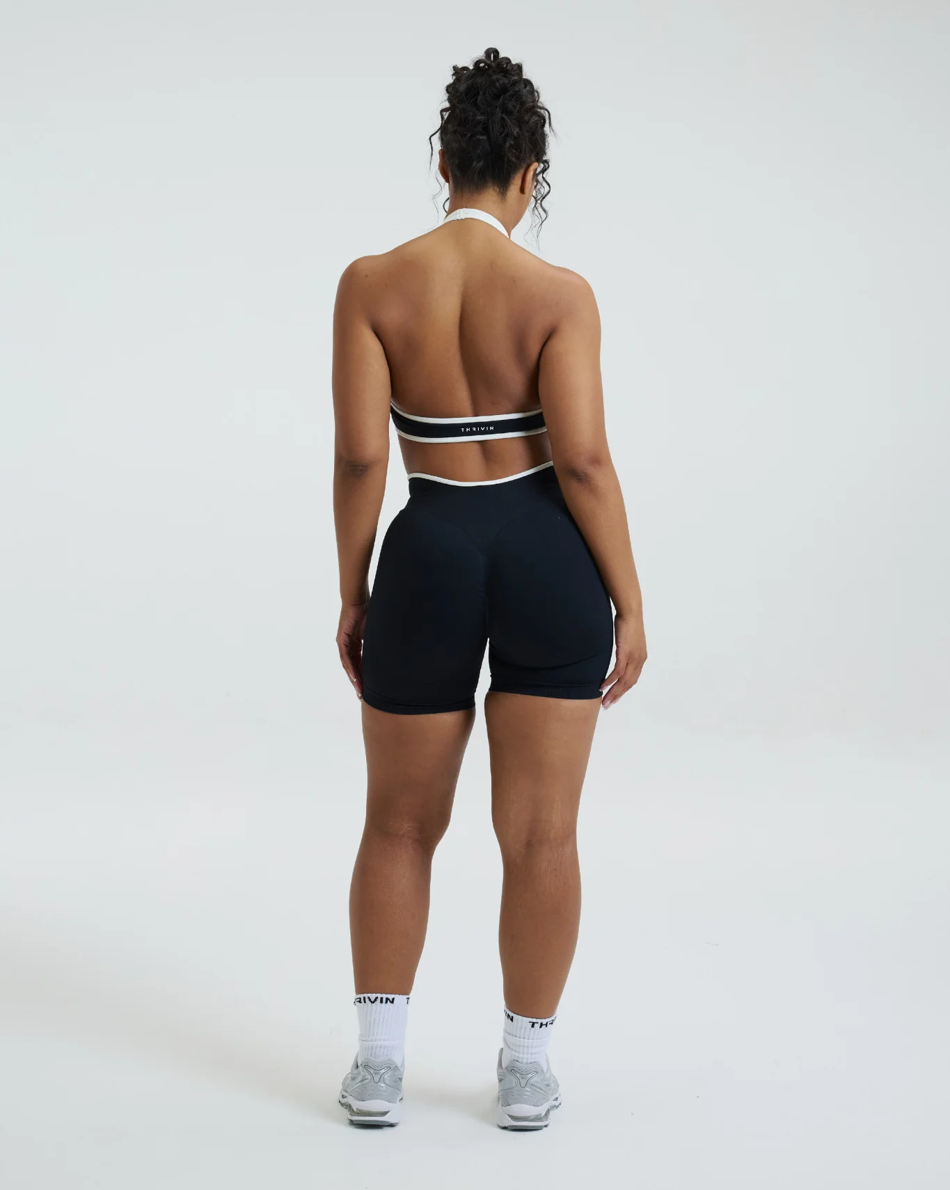 Elevate™ Outline Halterneck Bra | Night Black - Image 6