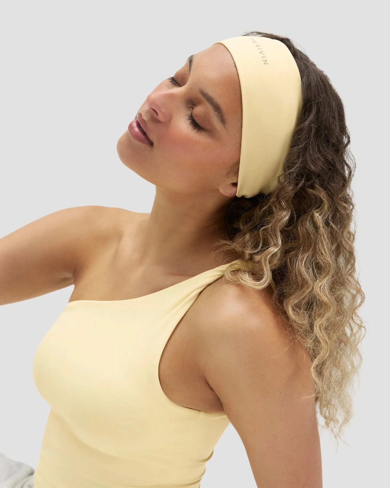 Elevate™ Sculpting Asymmetric Twist Top | Golden Butter - Image 5