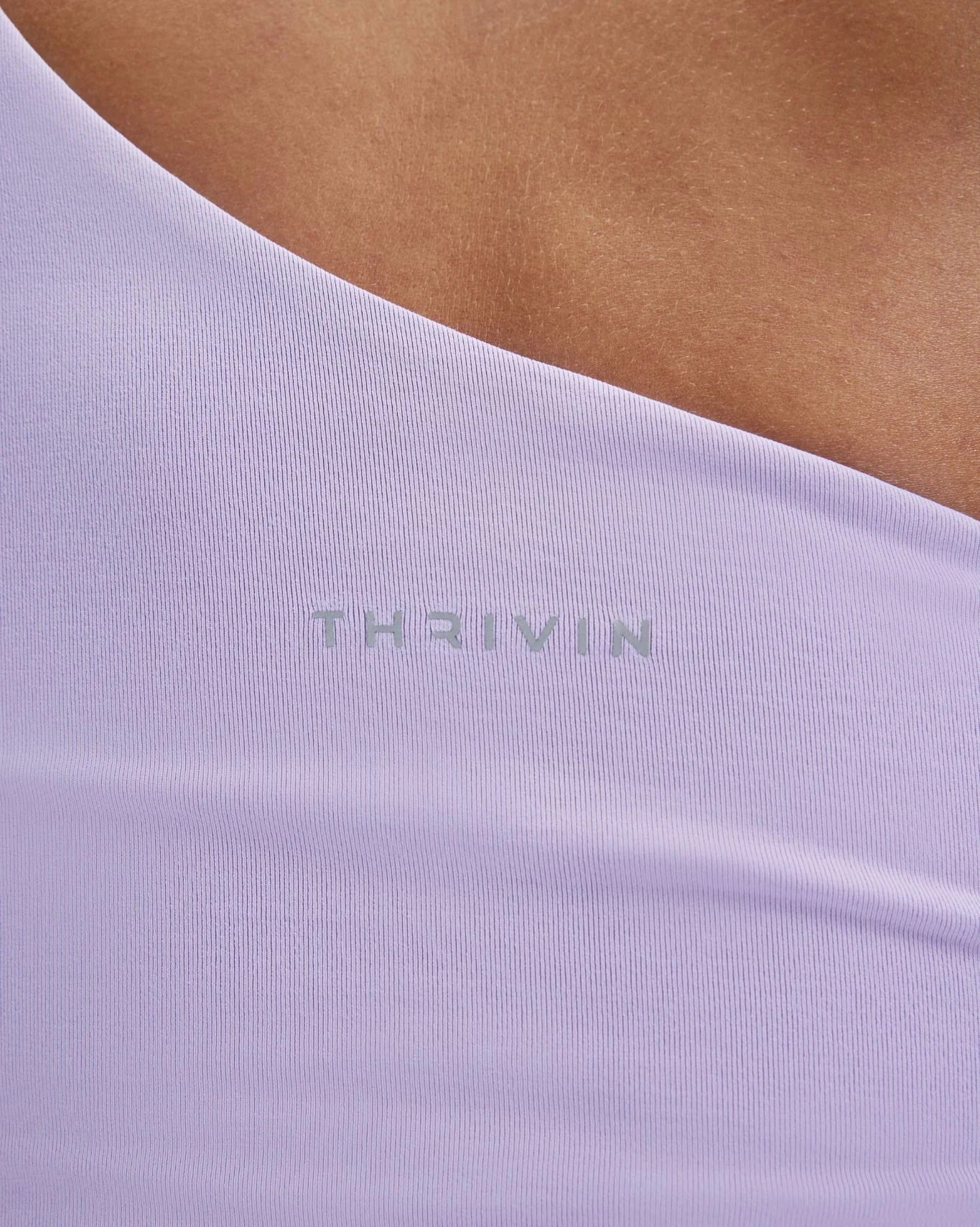 Elevate™ Sculpting Asymmetric Twist Top | Lilac - Image 4