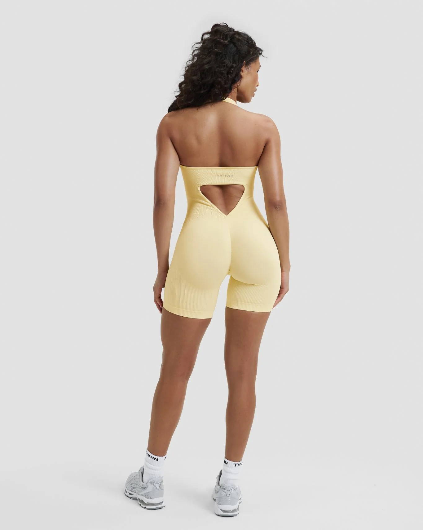 Elevate™ Sculpting Halterneck All In One | Golden Butter - Image 5