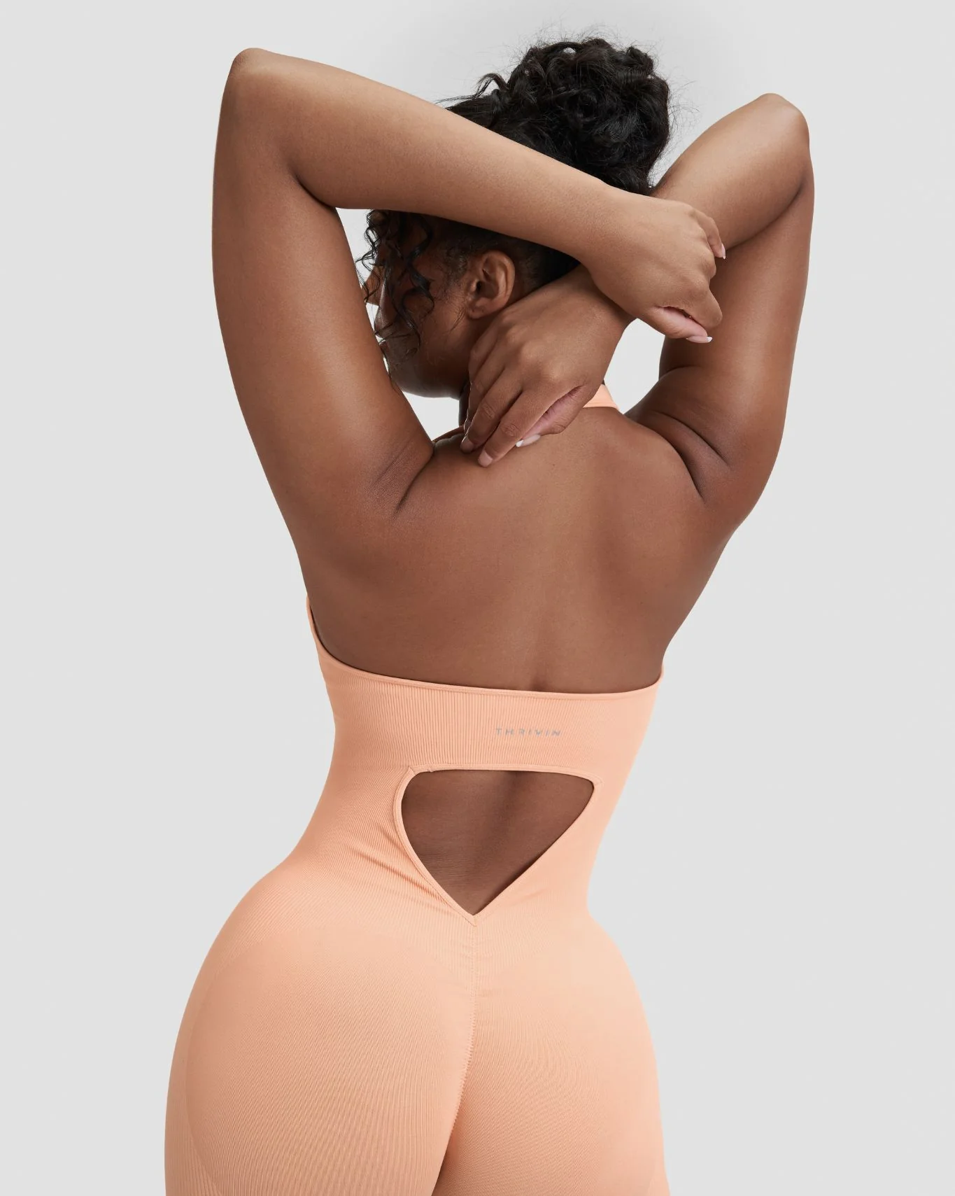 Elevate™ Sculpting Halterneck All In One | Melon Ice - Image 5