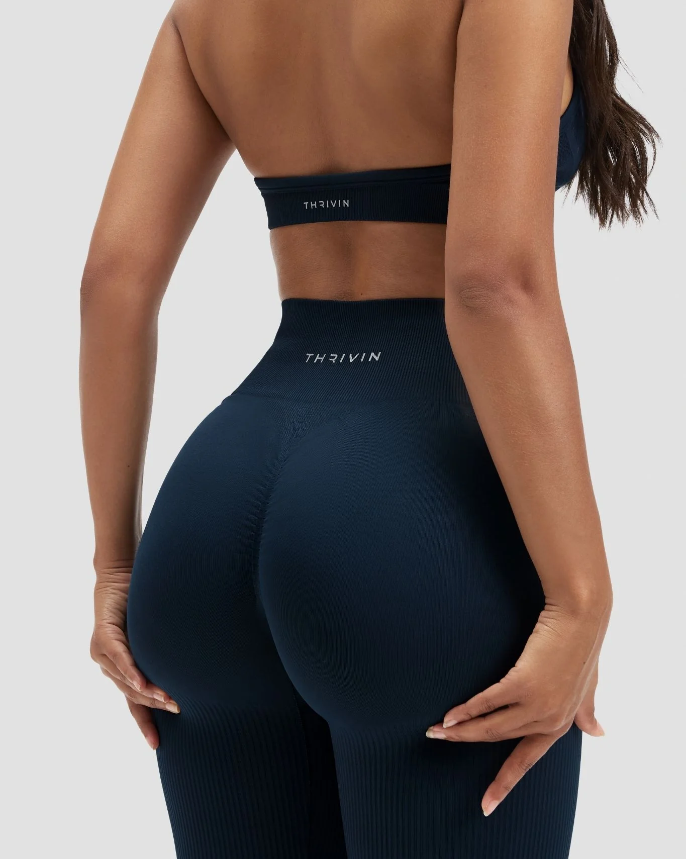 Elevate™ Sculpting High Waist Flare Leggings | Midnight Navy - Image 3