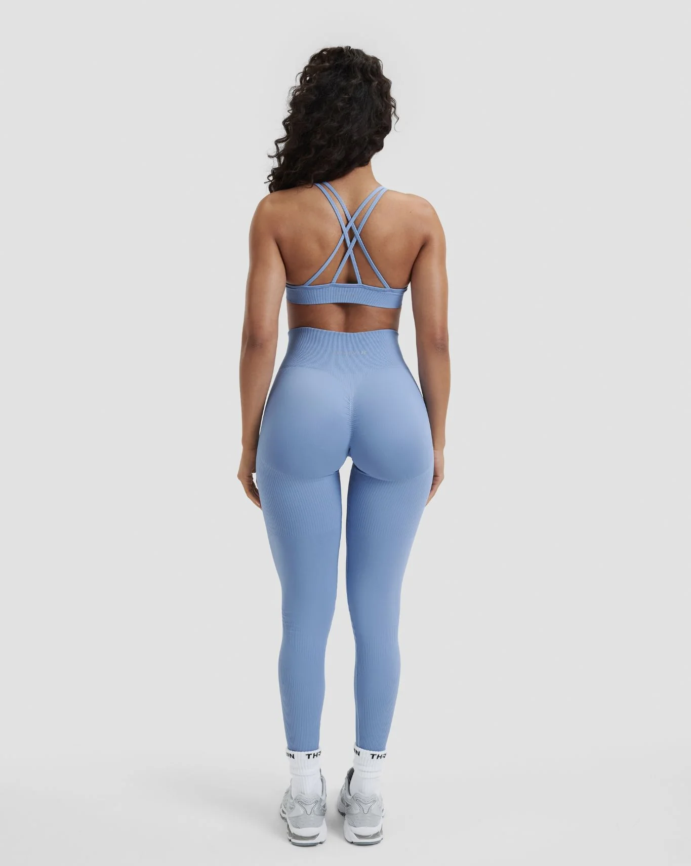 Elevate™ Sculpting High Waist Scrunch Leggings | Endless Sky - Image 5