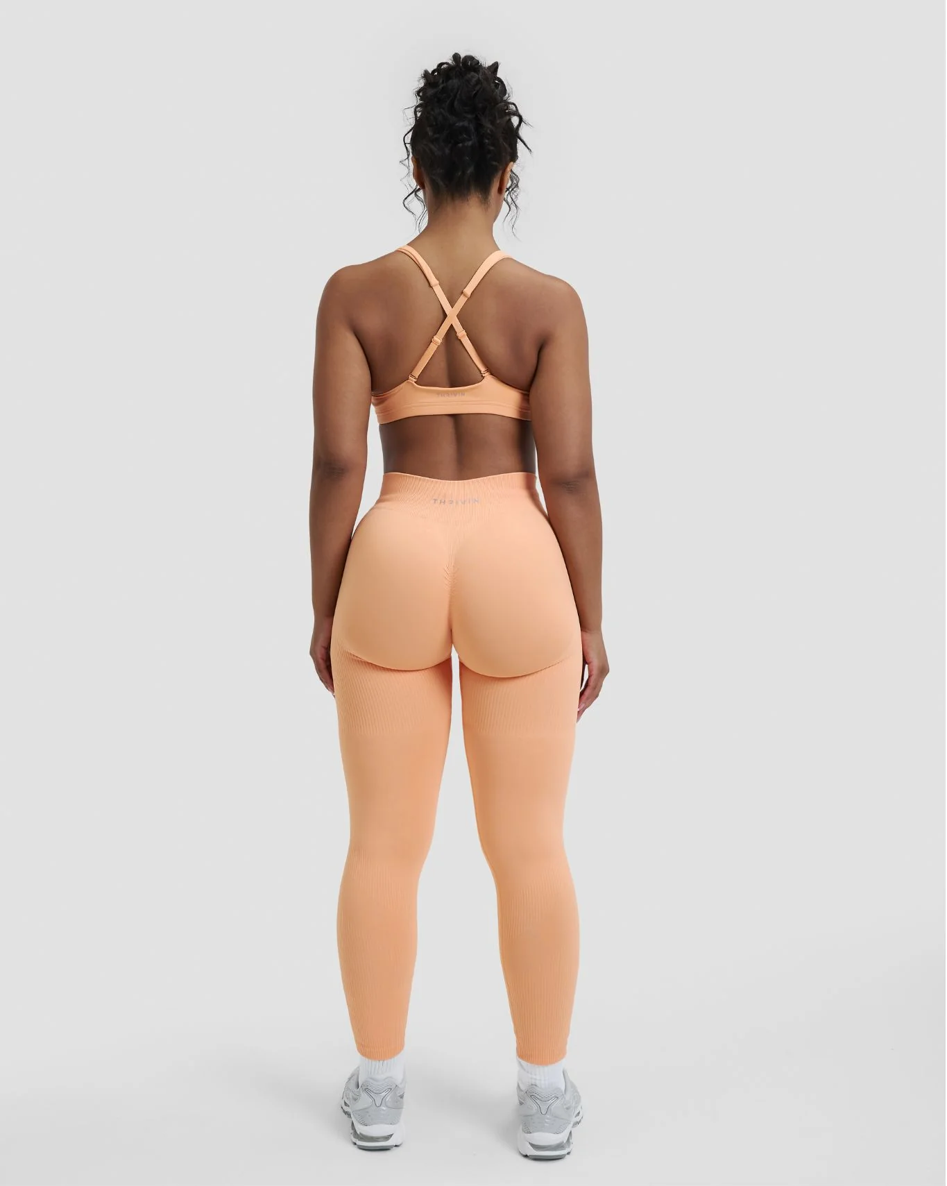Elevate™ Sculpting Mid Waist Scrunch Leggings | Melon Ice - Image 4