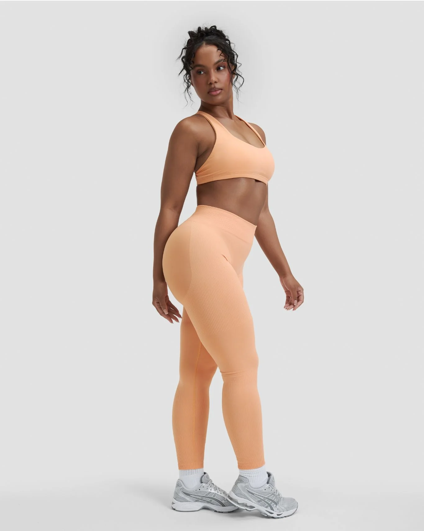 Elevate™ Sculpting Mid Waist Scrunch Leggings | Melon Ice - Image 6