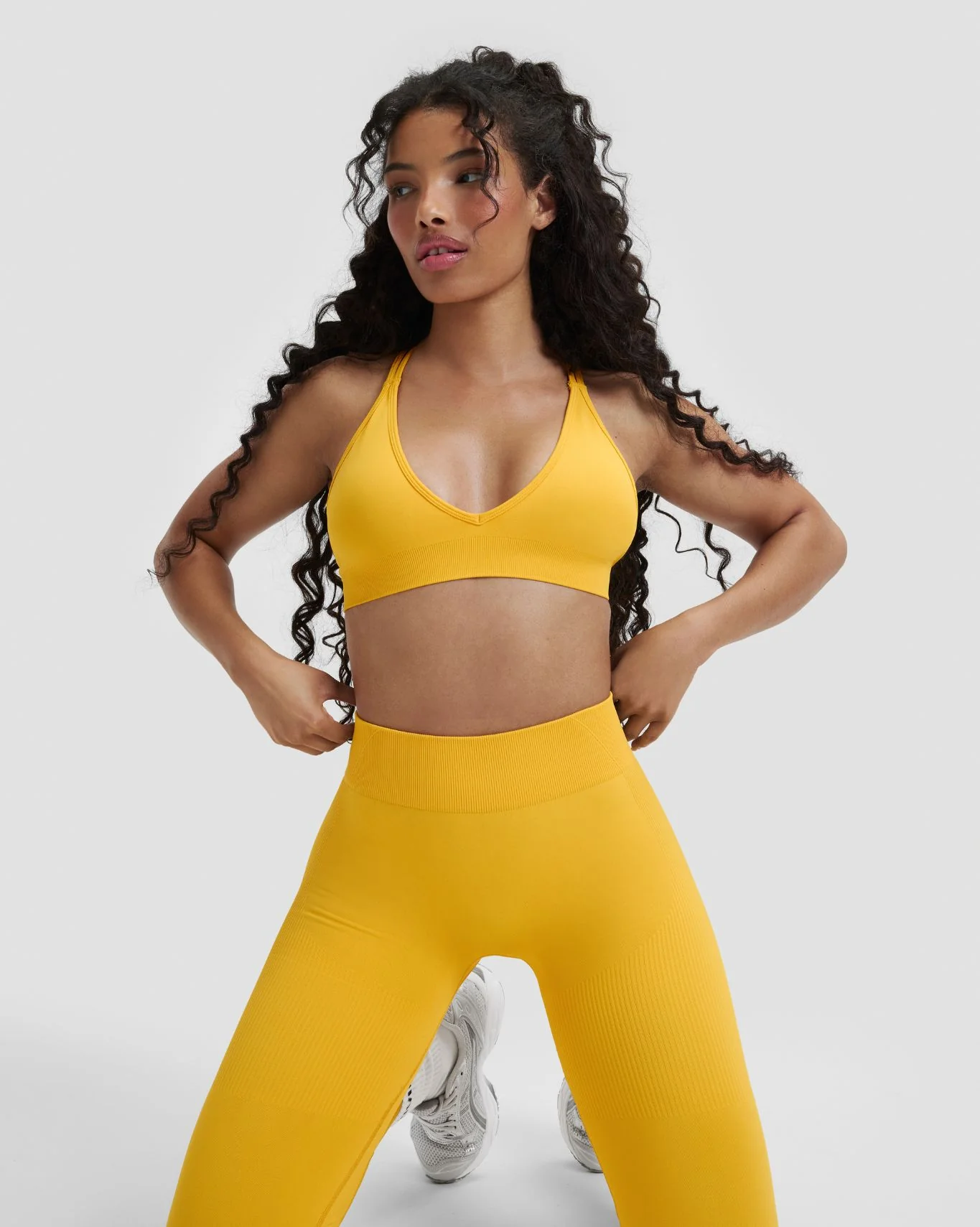 Elevate™ Sculpting Seamless High Apex Bra | Banana - Image 4