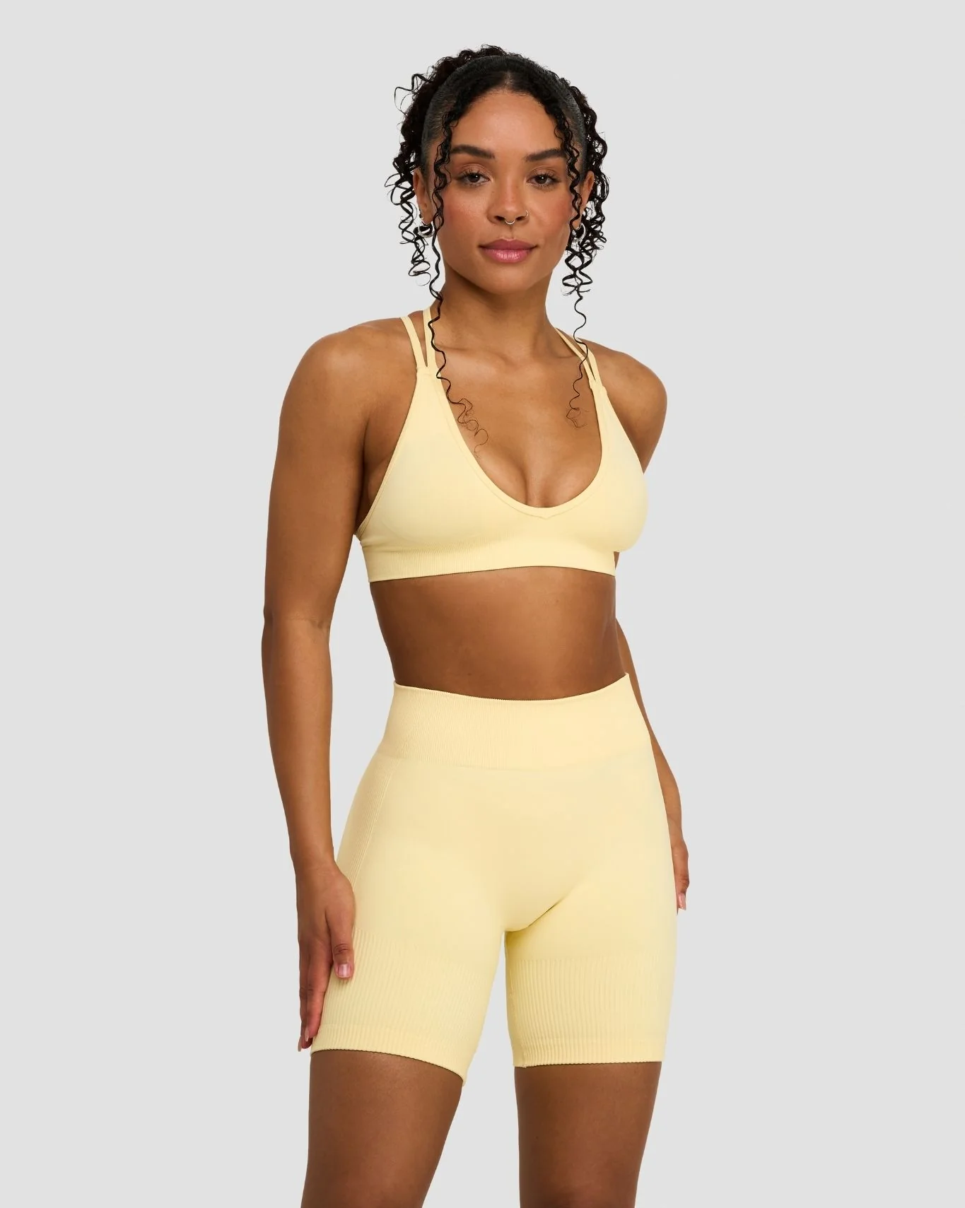 Elevate™ Sculpting Seamless High Apex Bra | Golden Butter - Image 3
