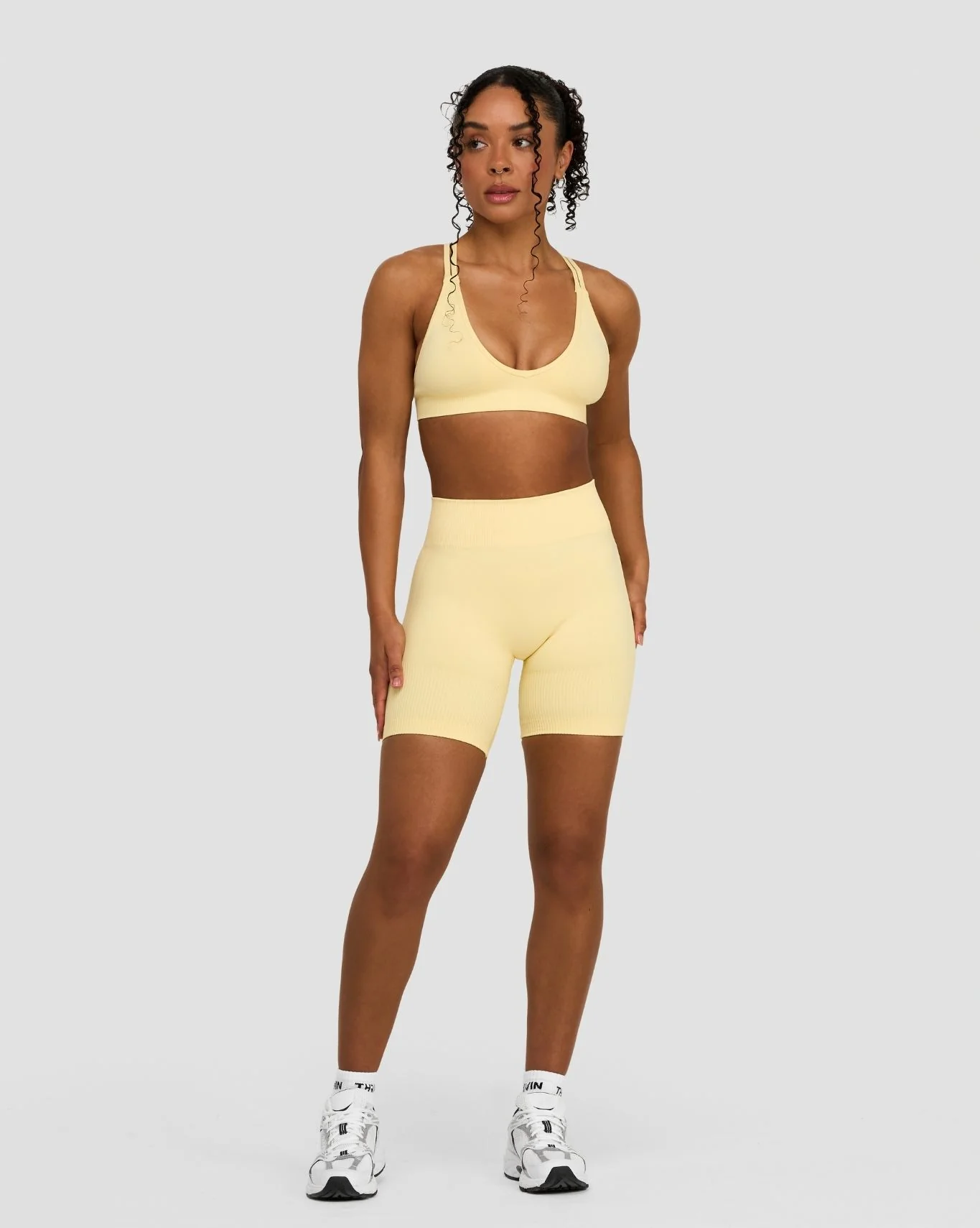 Elevate™ Sculpting Seamless High Apex Bra | Golden Butter - Image 5