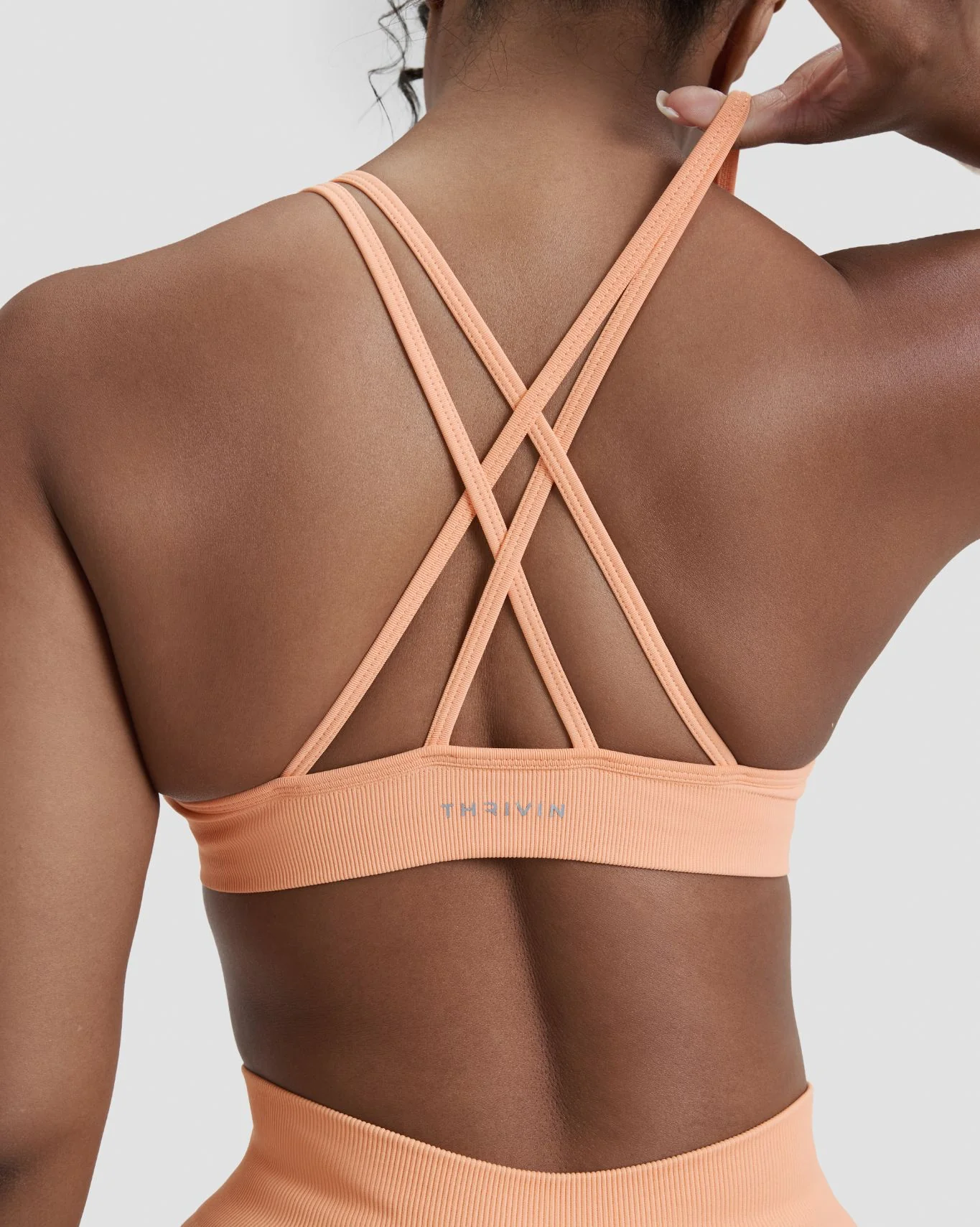 Elevate™ Sculpting Seamless High Apex Bra | Melon Ice - Image 2