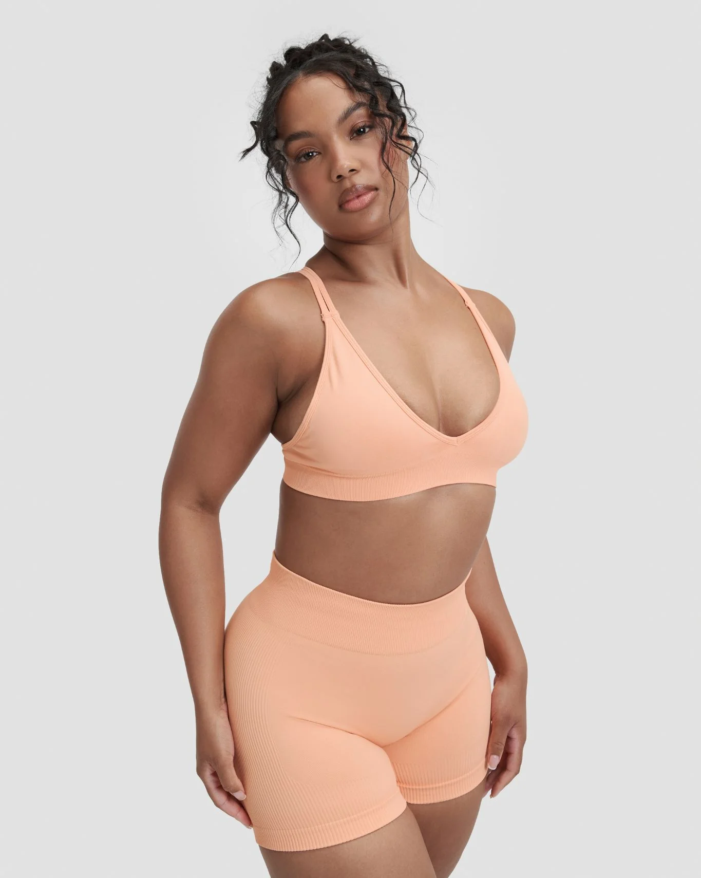 Elevate™ Sculpting Seamless High Apex Bra | Melon Ice - Image 3