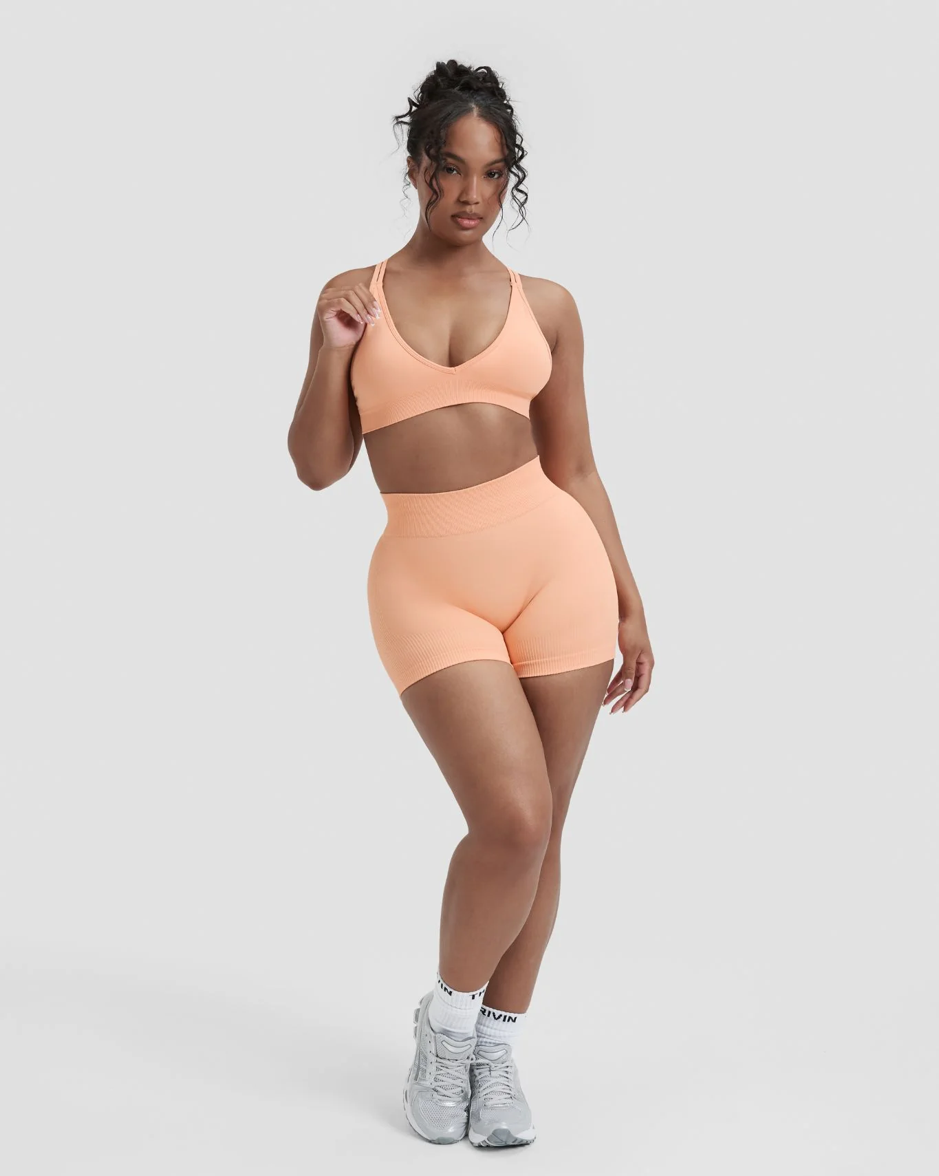Elevate™ Sculpting Seamless High Apex Bra | Melon Ice - Image 5