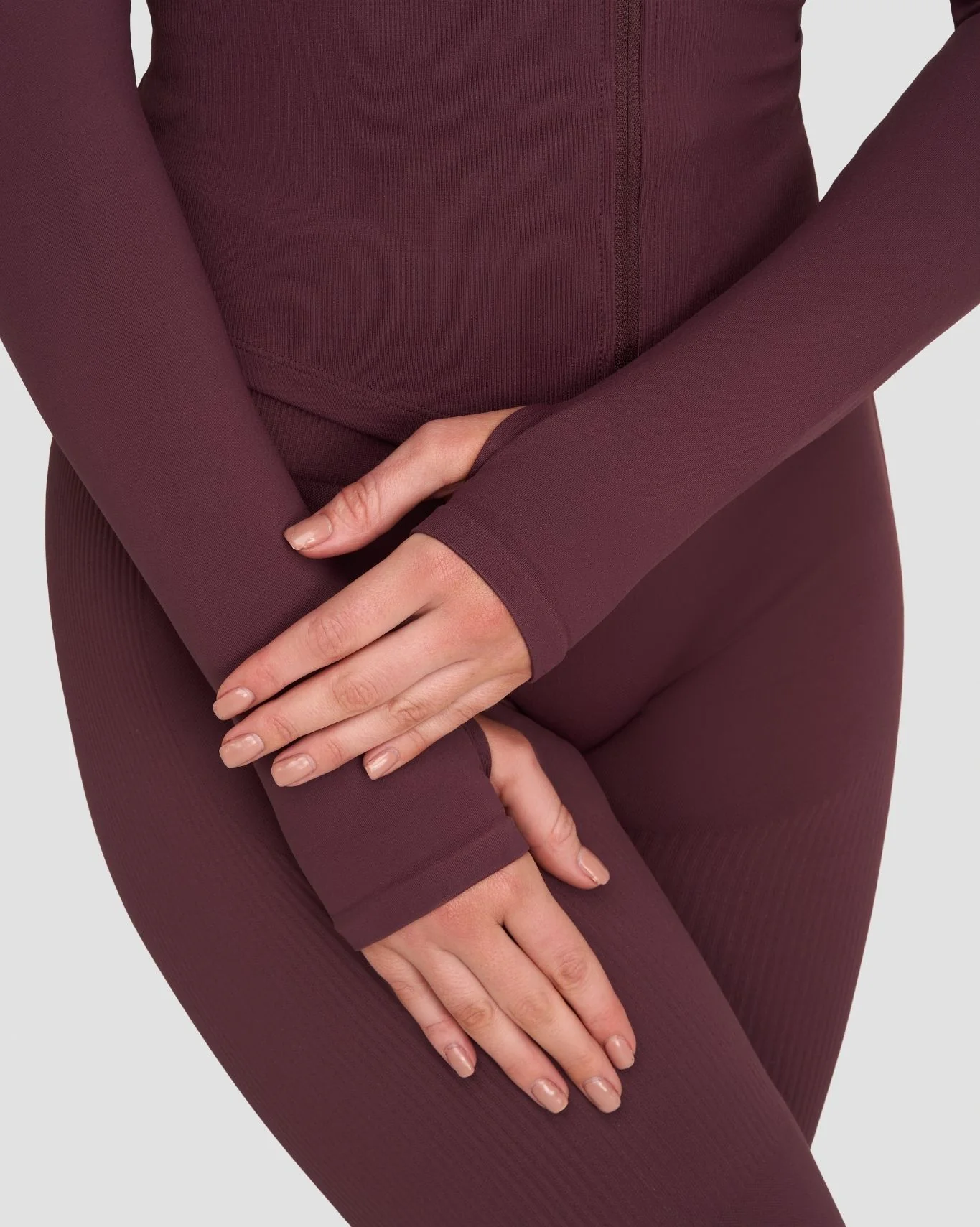 Elevate™ Sculpting Seamless Jacket | Dark Mauve - Image 6