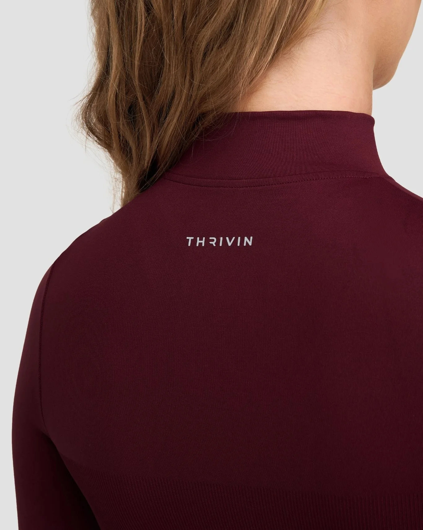 Elevate™ Sculpting Seamless Jacket | Merlot - Image 3