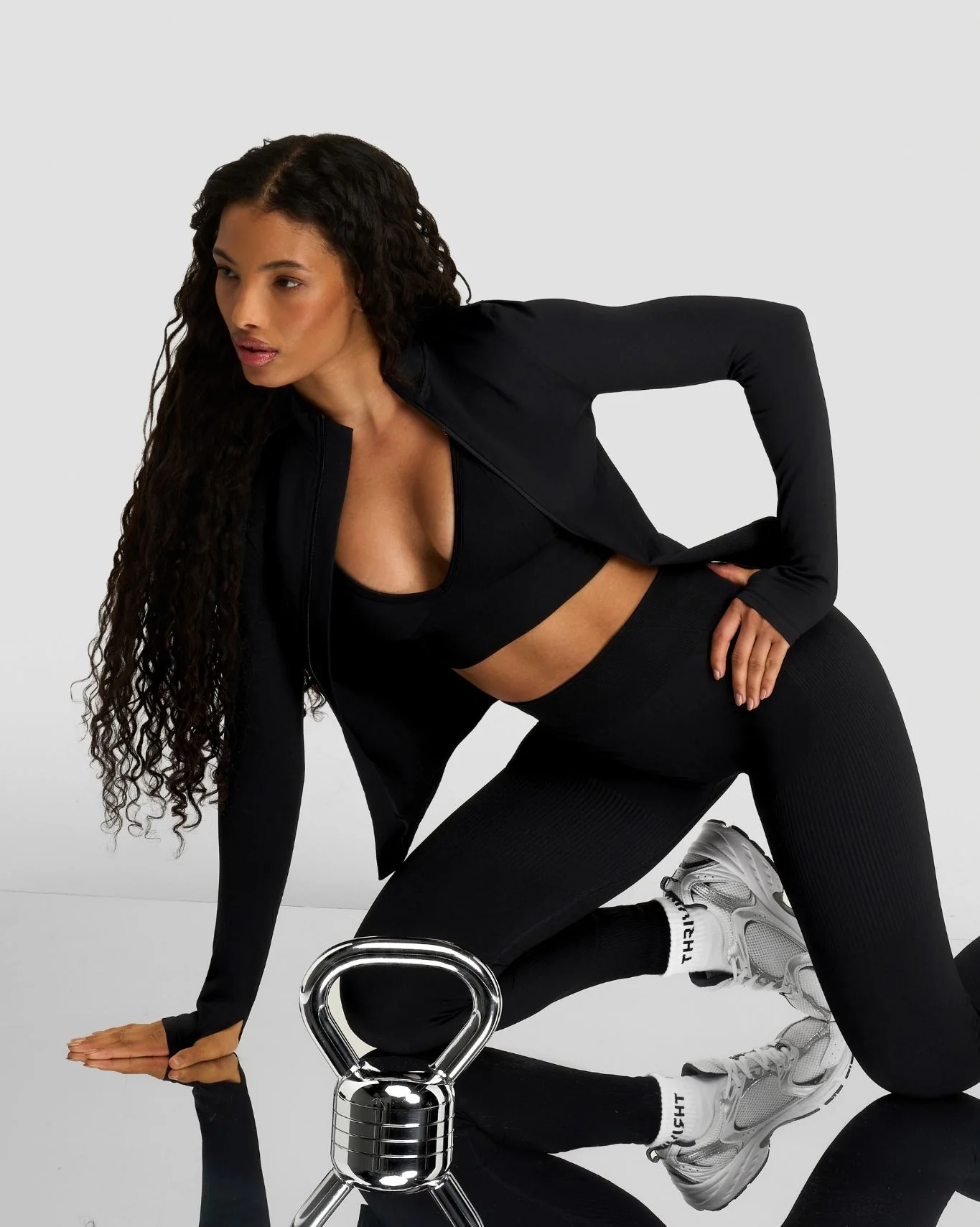 Elevate™ Sculpting Seamless Jacket | Night Black - Image 7