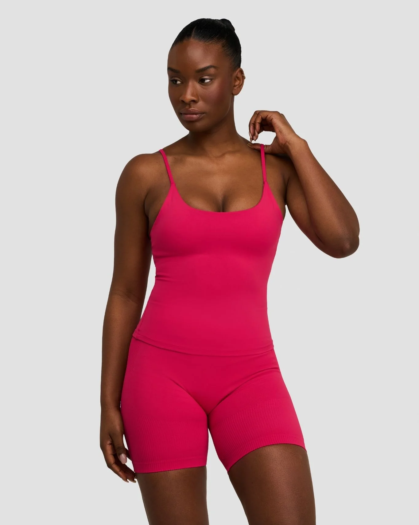 Elevate™ Sculpting Seamless Scoop Neck Cami | Strawberry - Image 5