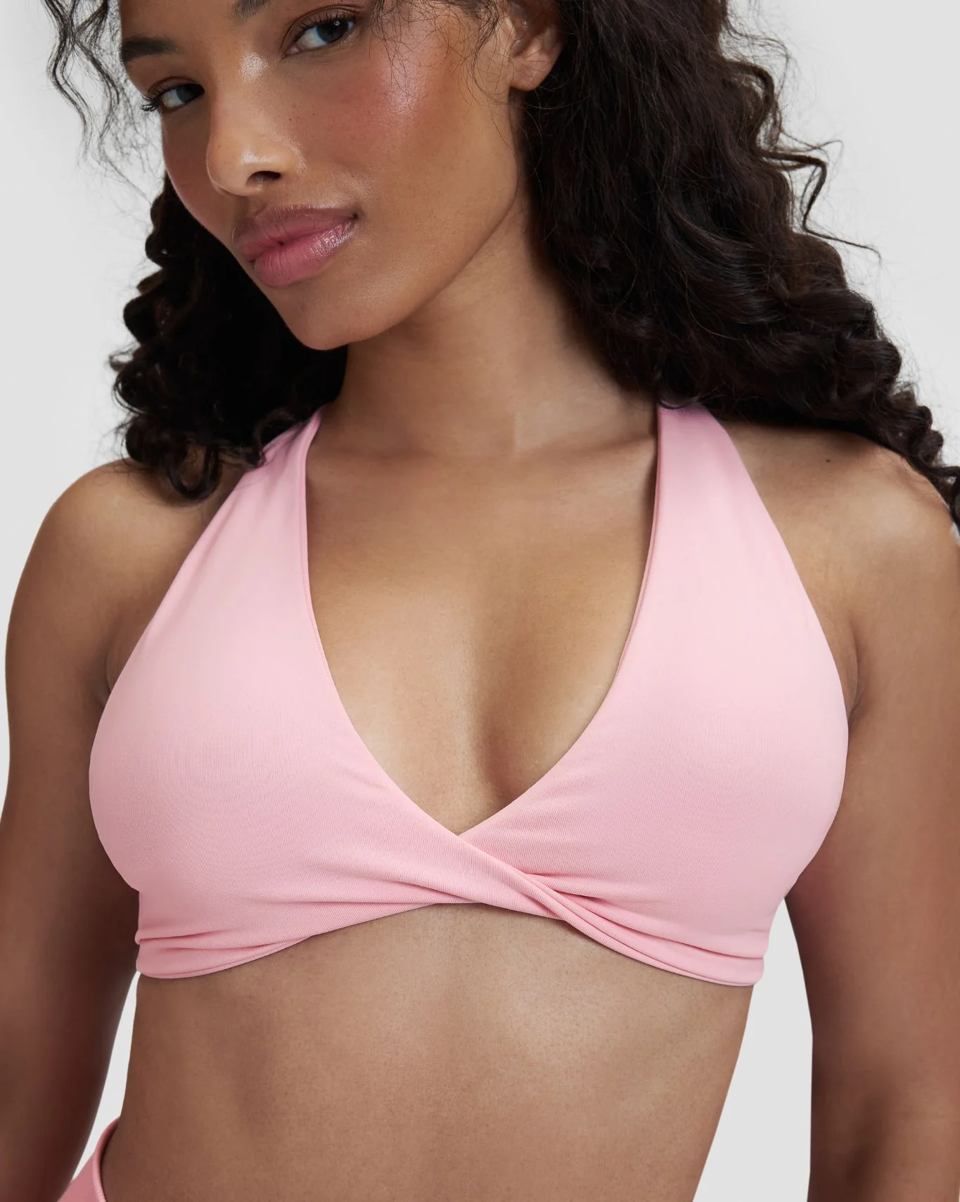 Elevate™ Sculpting Seamless Twisted Bra | Cotton Pink - Image 4